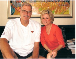 Phil Jackson and Judy Jernudd Phil Jackson and Judy Jernudd